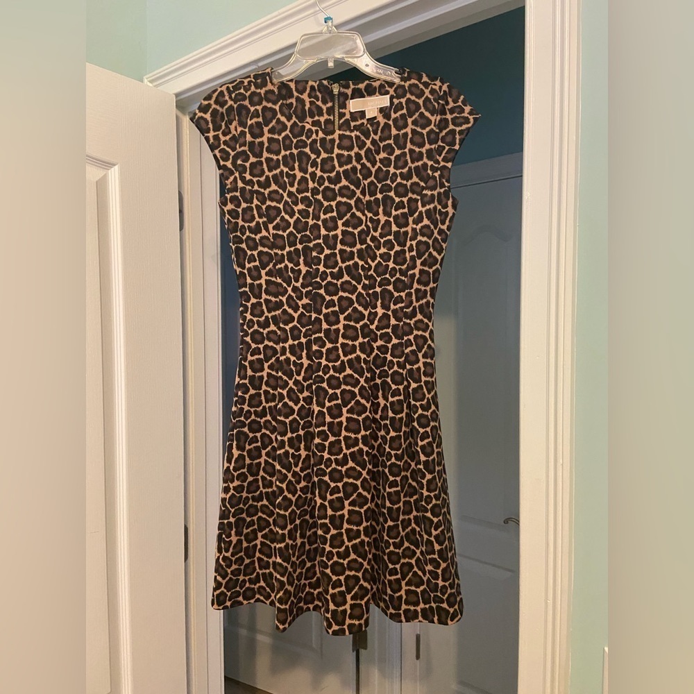 Michael Kors Leopard Print Dress